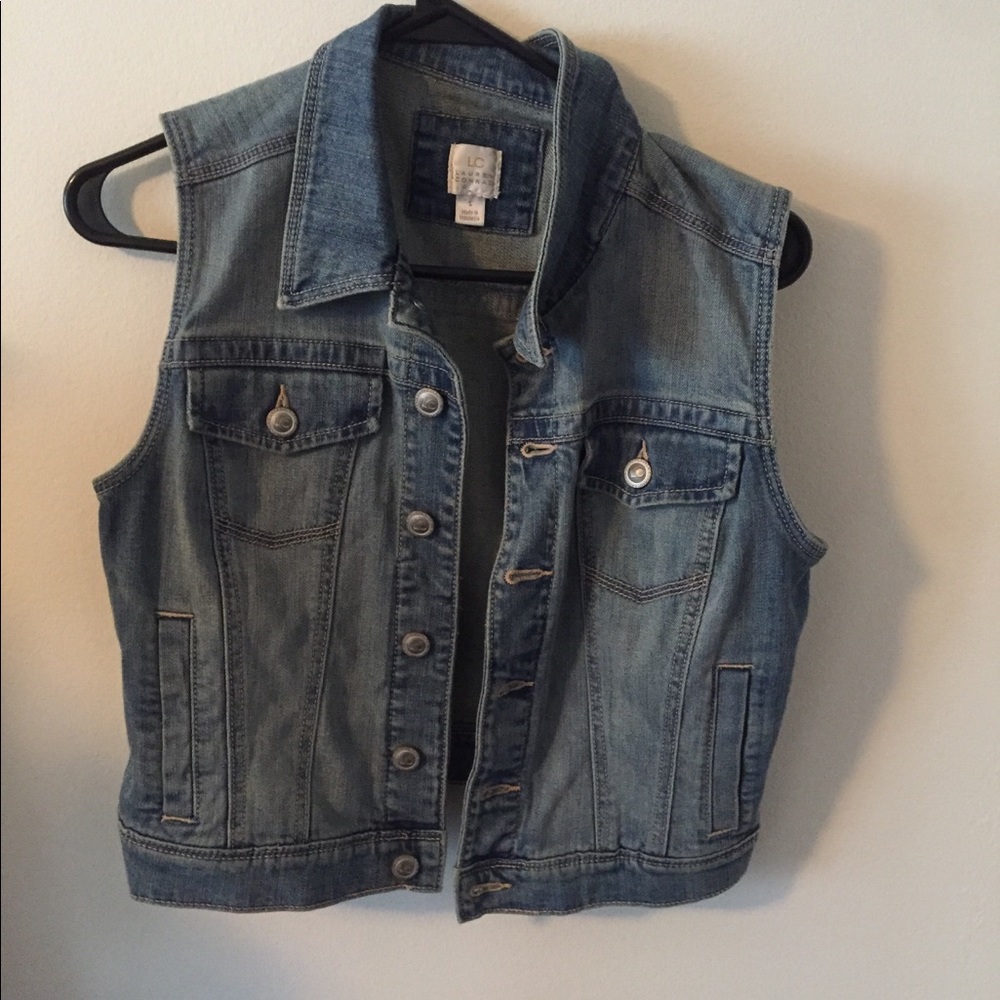 Denim vest